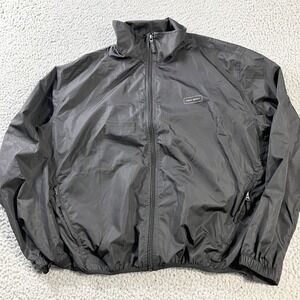 Vintage Polo Sport Ralph Lauren Jacket Mens XL Black Nylon Windbreaker 90s